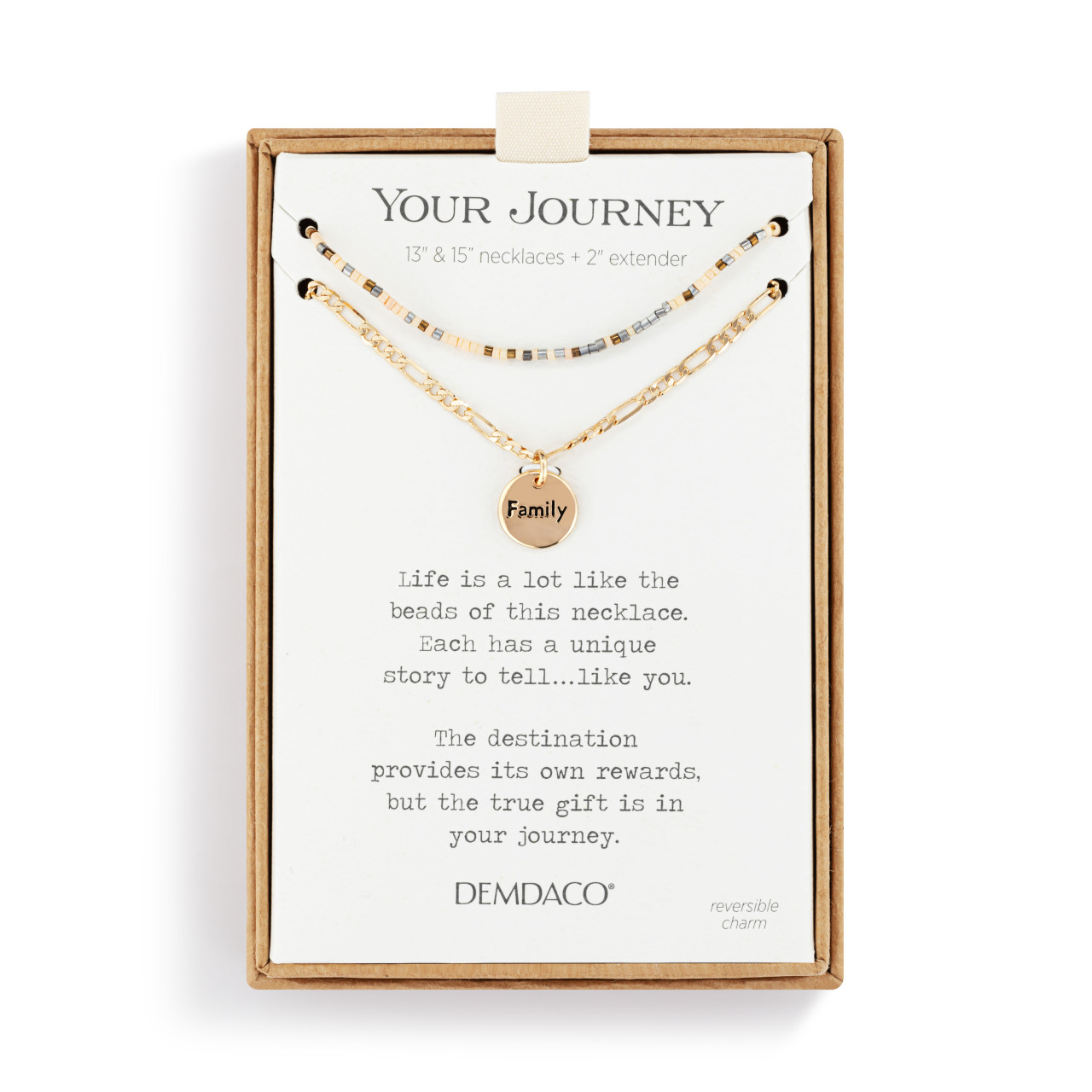 Your Journey Beaded Necklace - Family thumbnail