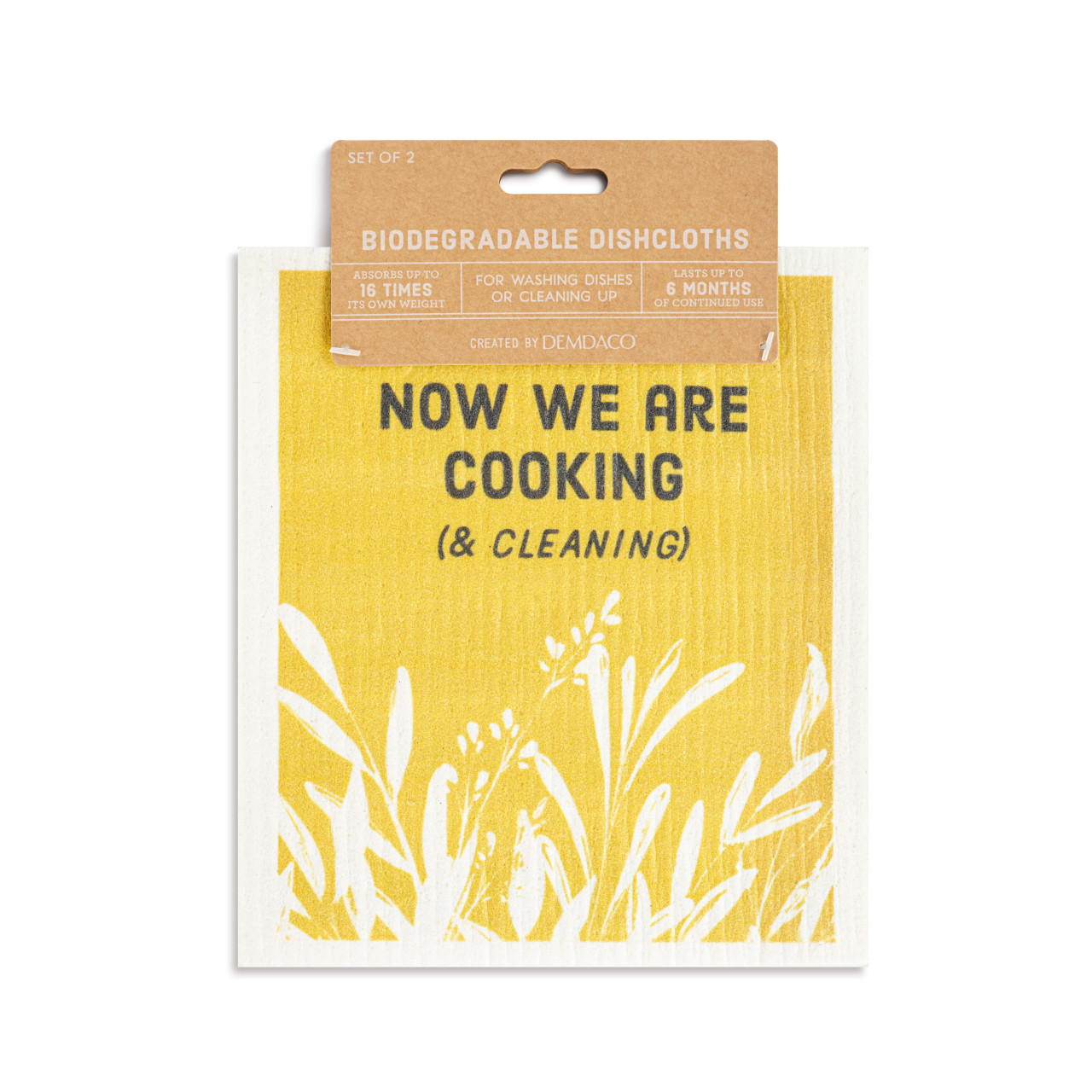 BioDishCloths Set of 2 - GoldGreyStripe thumbnail