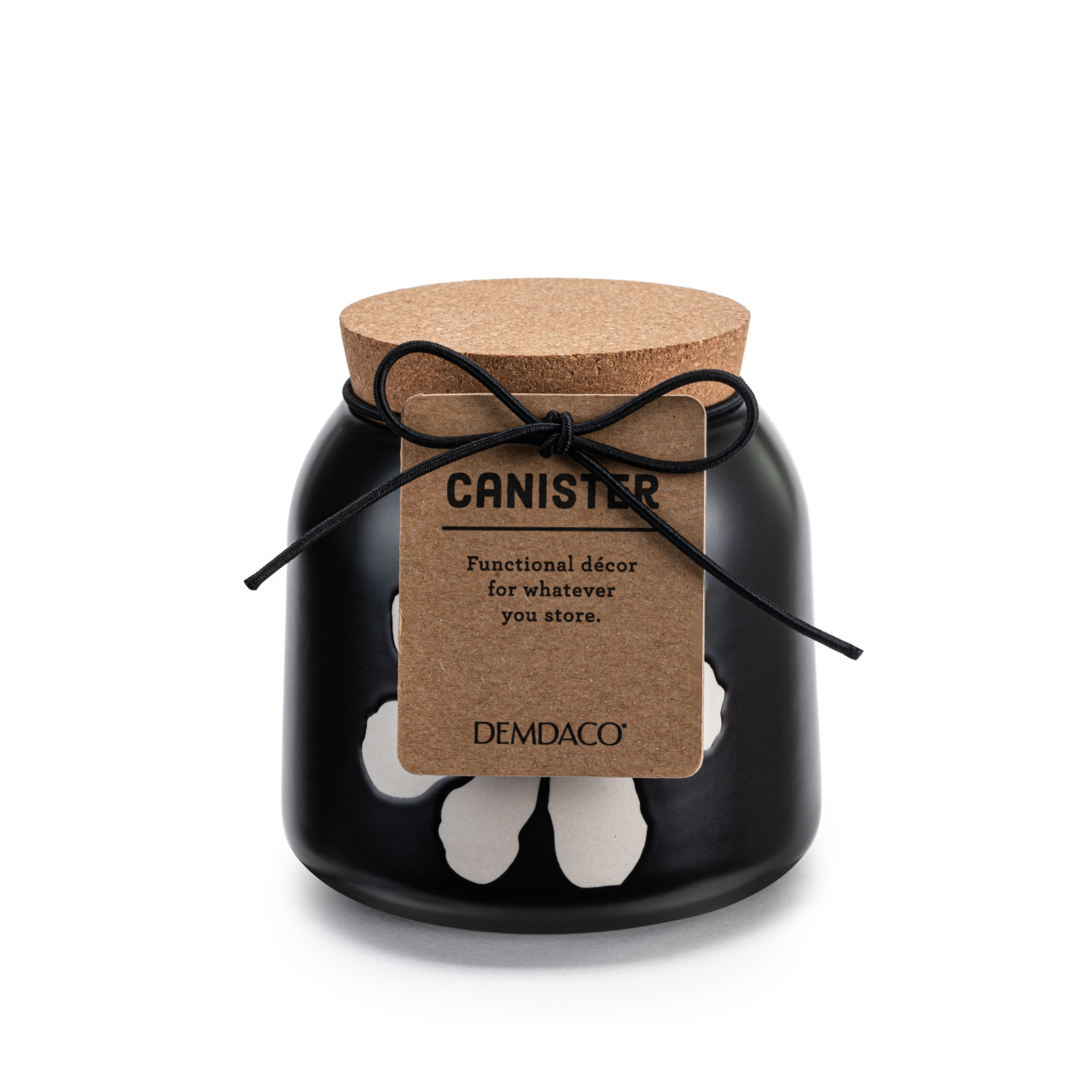 Bold Floral Small Cork Lid Canister thumbnail