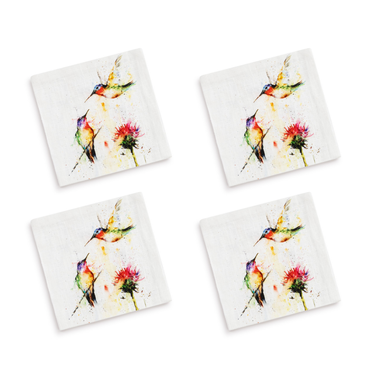 Stopping By Fabric Cocktail Napkins thumbnail