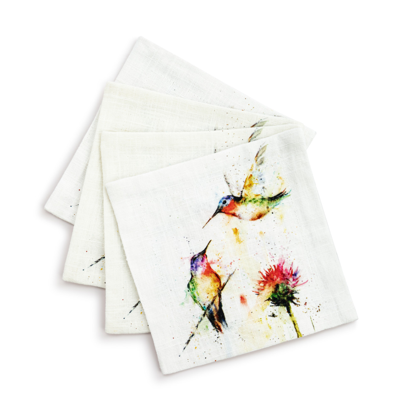 Stopping By Fabric Cocktail Napkins thumbnail