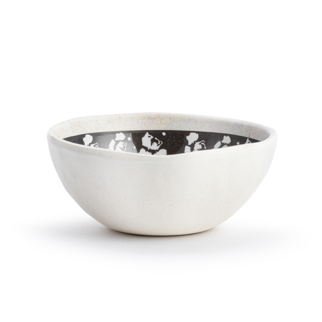 Grey Leaves Melamine Dip Bowl thumbnail