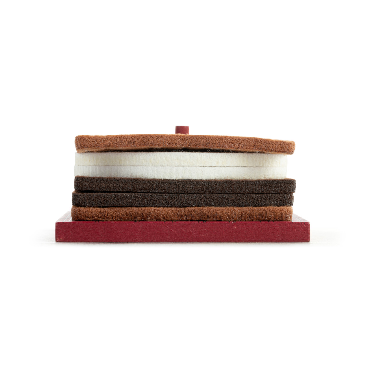 S'mores Coaster Stack with Stand - Set of 6 thumbnail