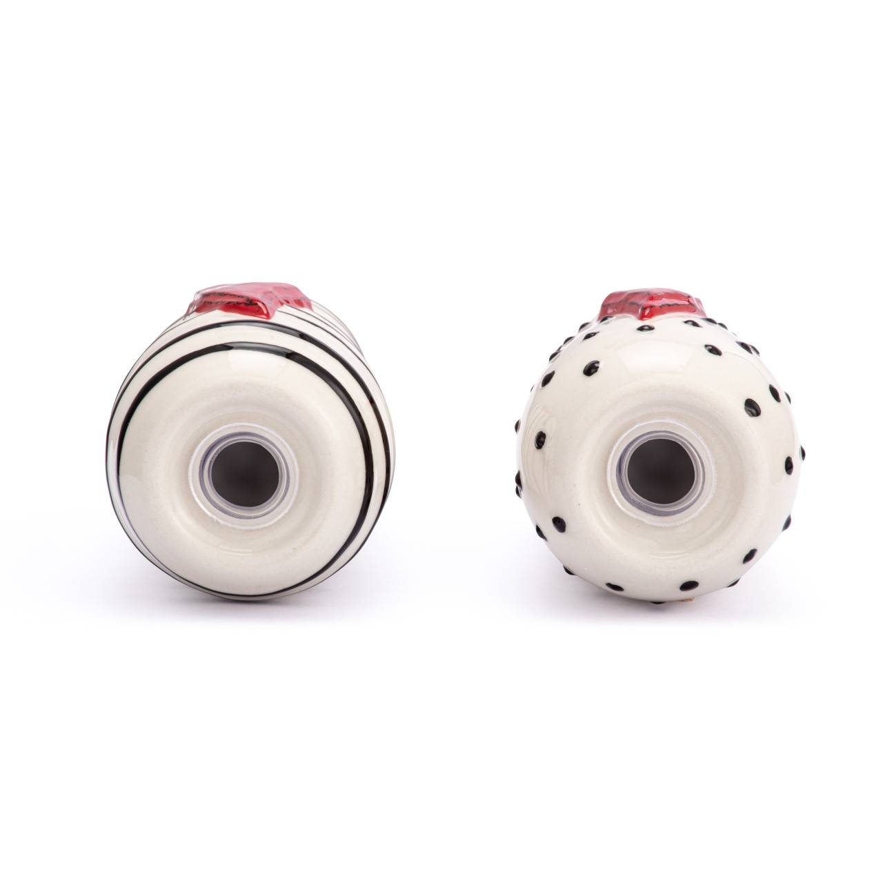 Tracy Pesche Heartful Home Red Heart Salt & Pepper Shakes Set of 2 thumbnail