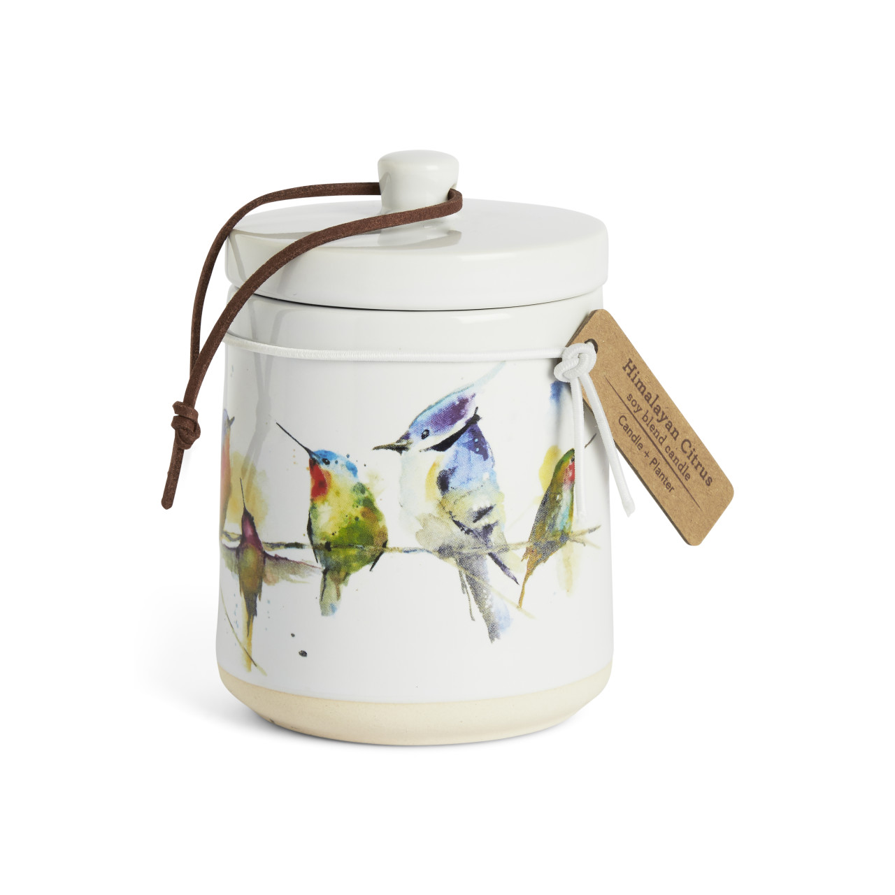 Little Birds Candle with Lid thumbnail