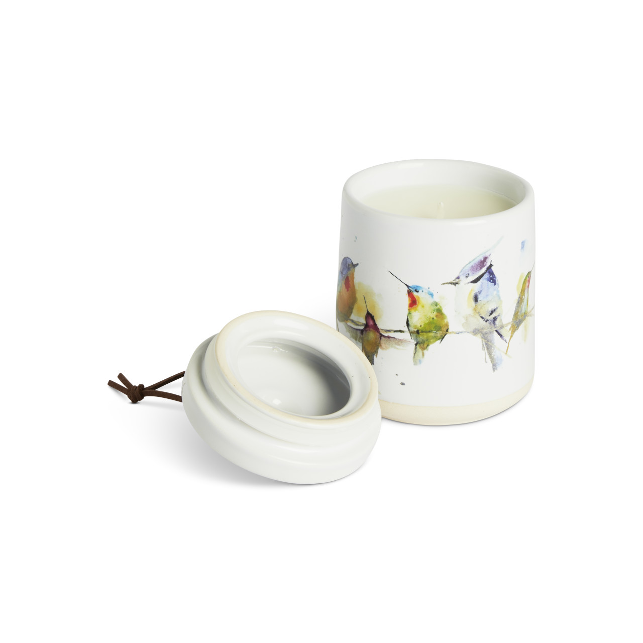 Little Birds Candle with Lid thumbnail