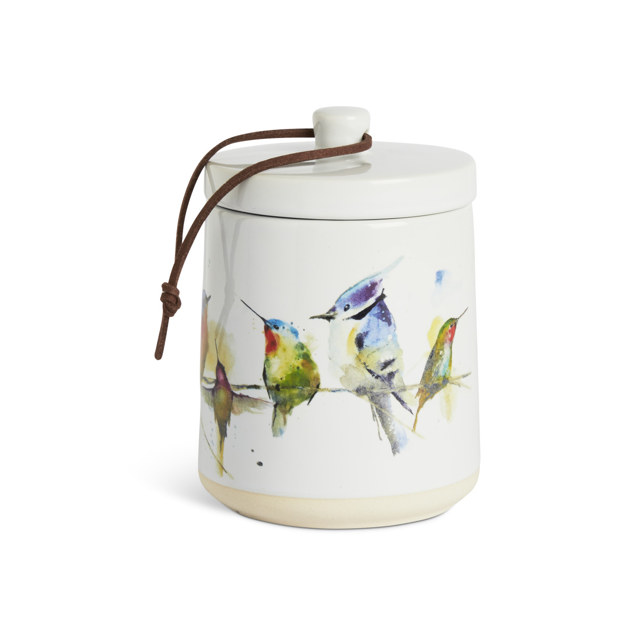Little Birds Candle with Lid thumbnail