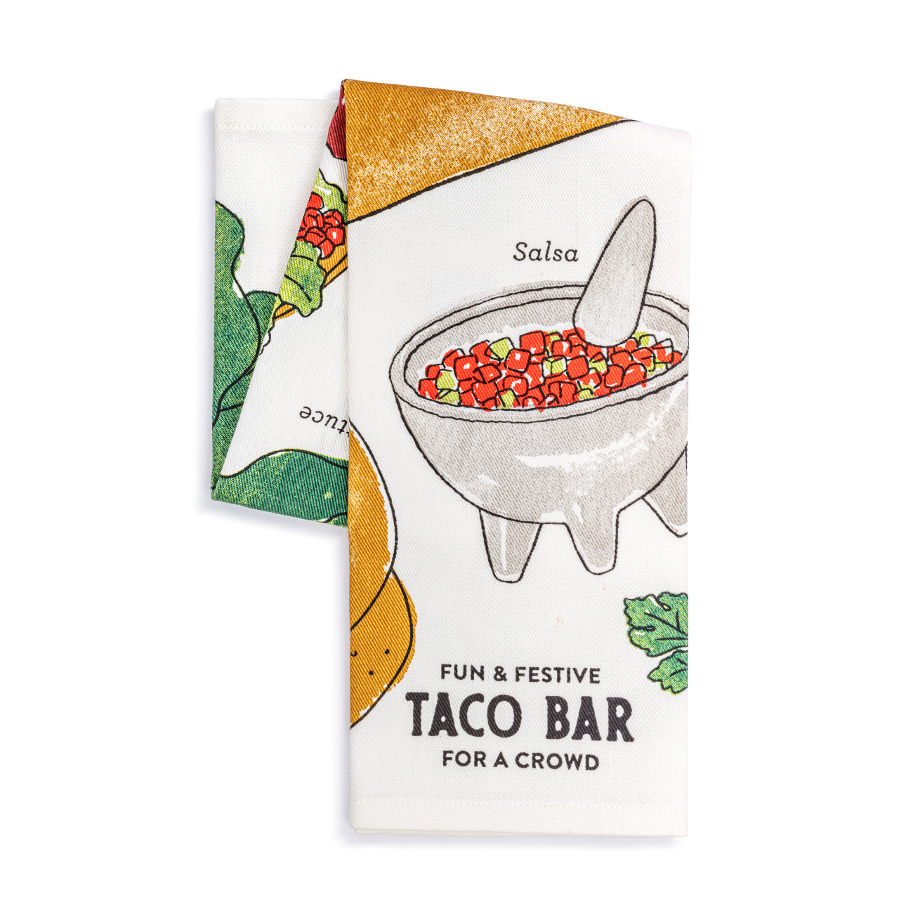 Taco Bar Cotton Twill Kitchen Towel thumbnail