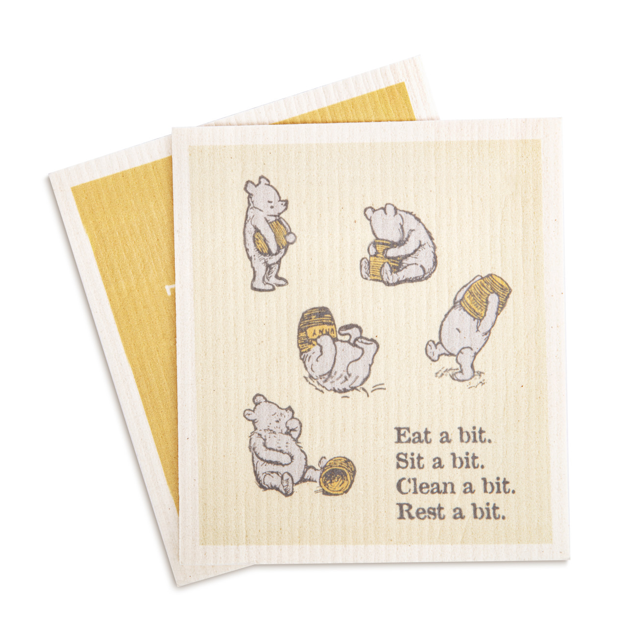 Biodegradable Dish Cloths Set of 2 - Sweeter Than Hunny thumbnail