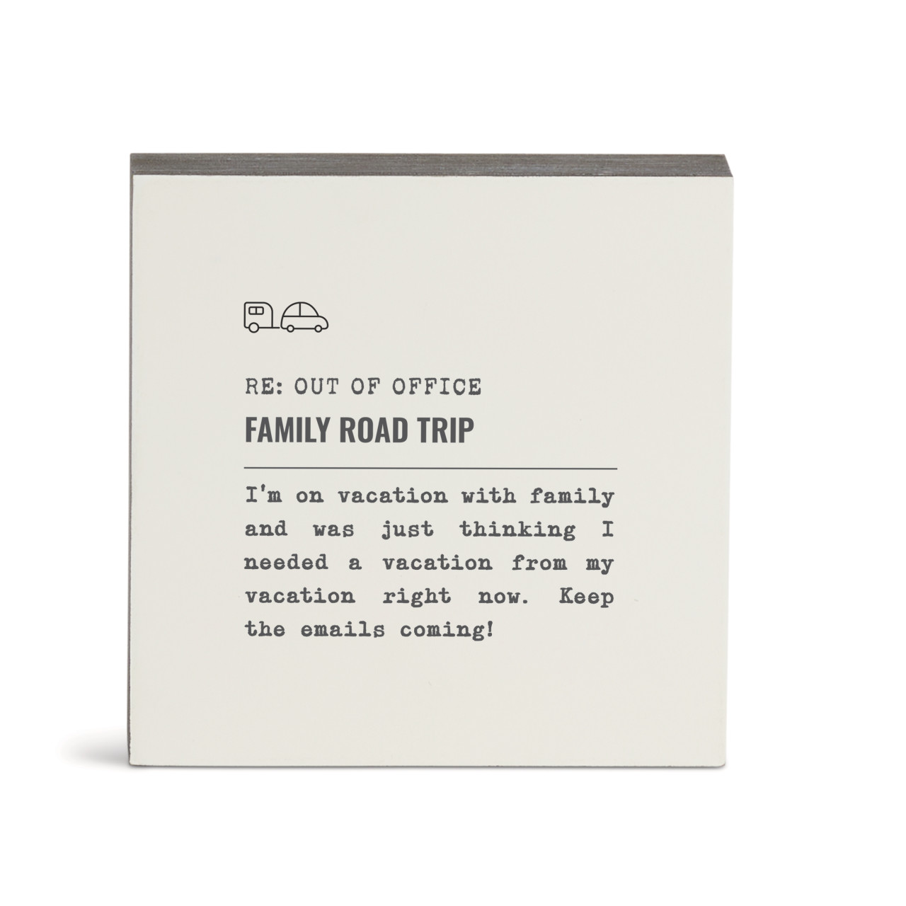 Family Road Trip Wall Art - 6"sq. thumbnail