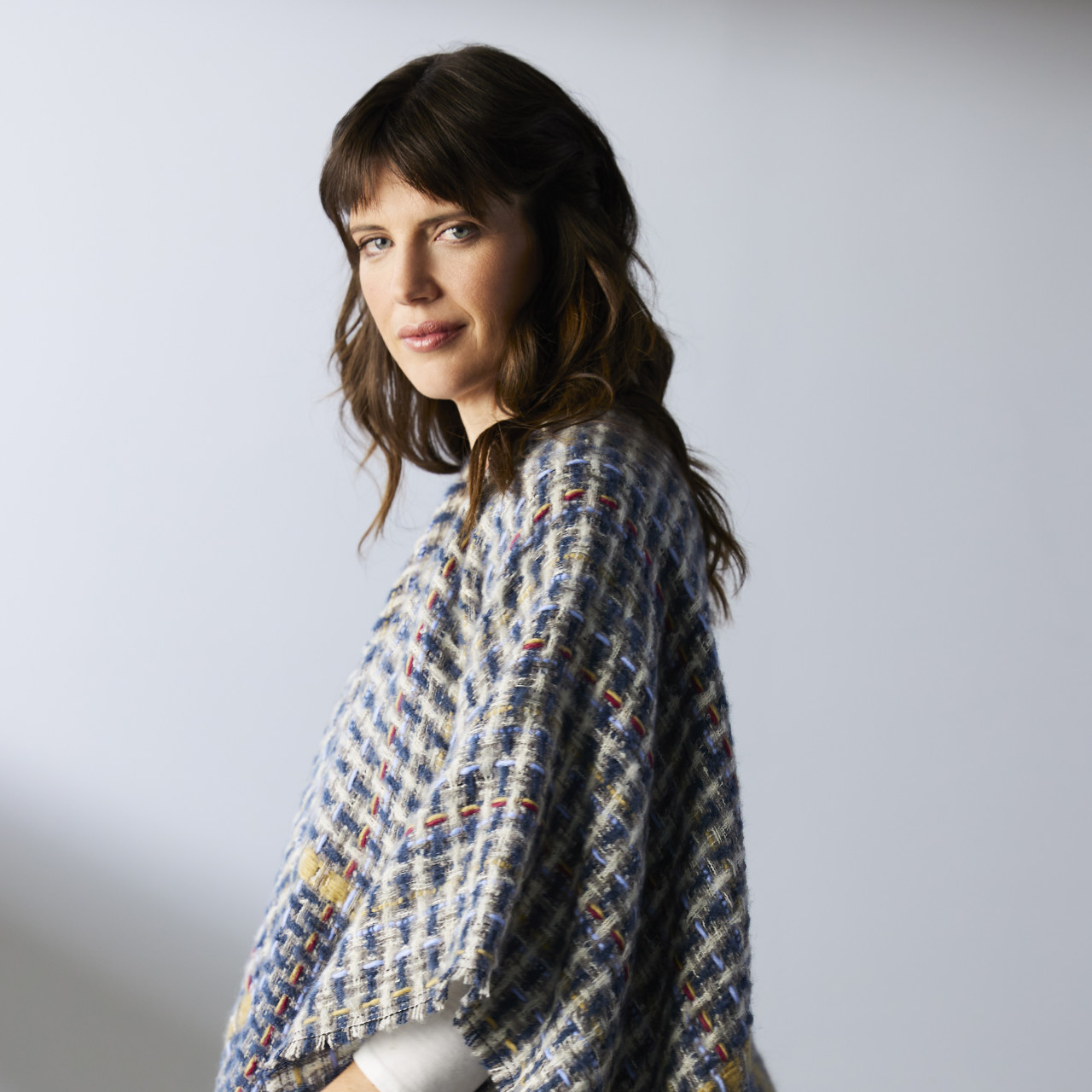 Woven Textured Kimono - Navy thumbnail