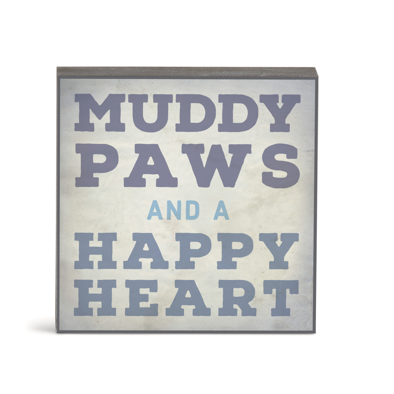 Muddy Paws Wall Art - 6"sq. thumbnail