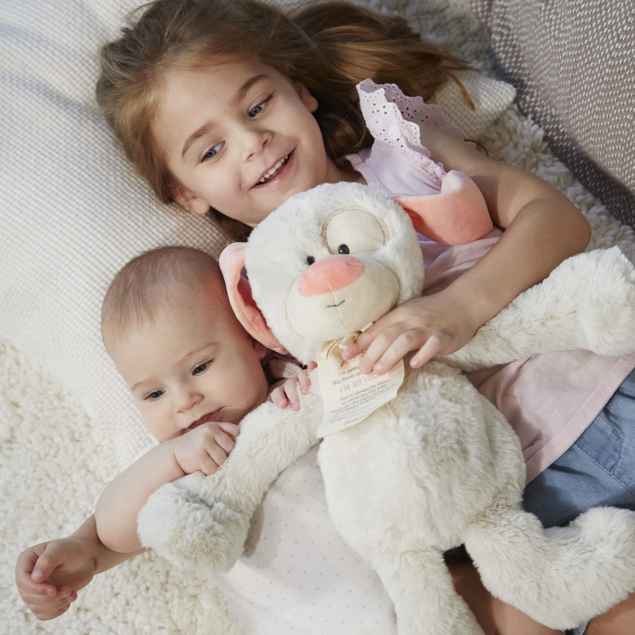 Best Big Sister Plush Dog 16" thumbnail