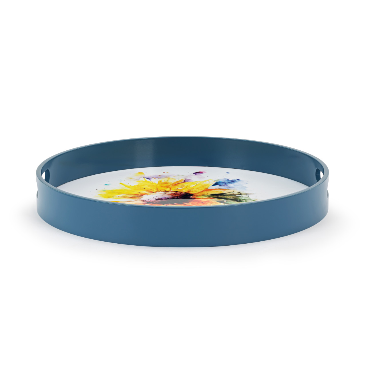 Sunflower Round Serve Tray thumbnail