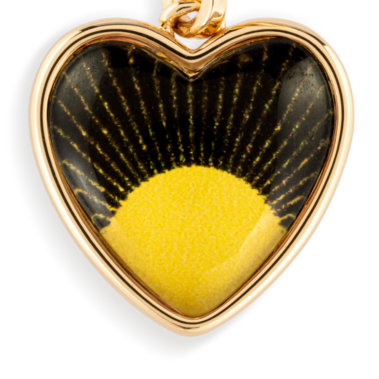 Art Heart Earrings - My Sunshine thumbnail