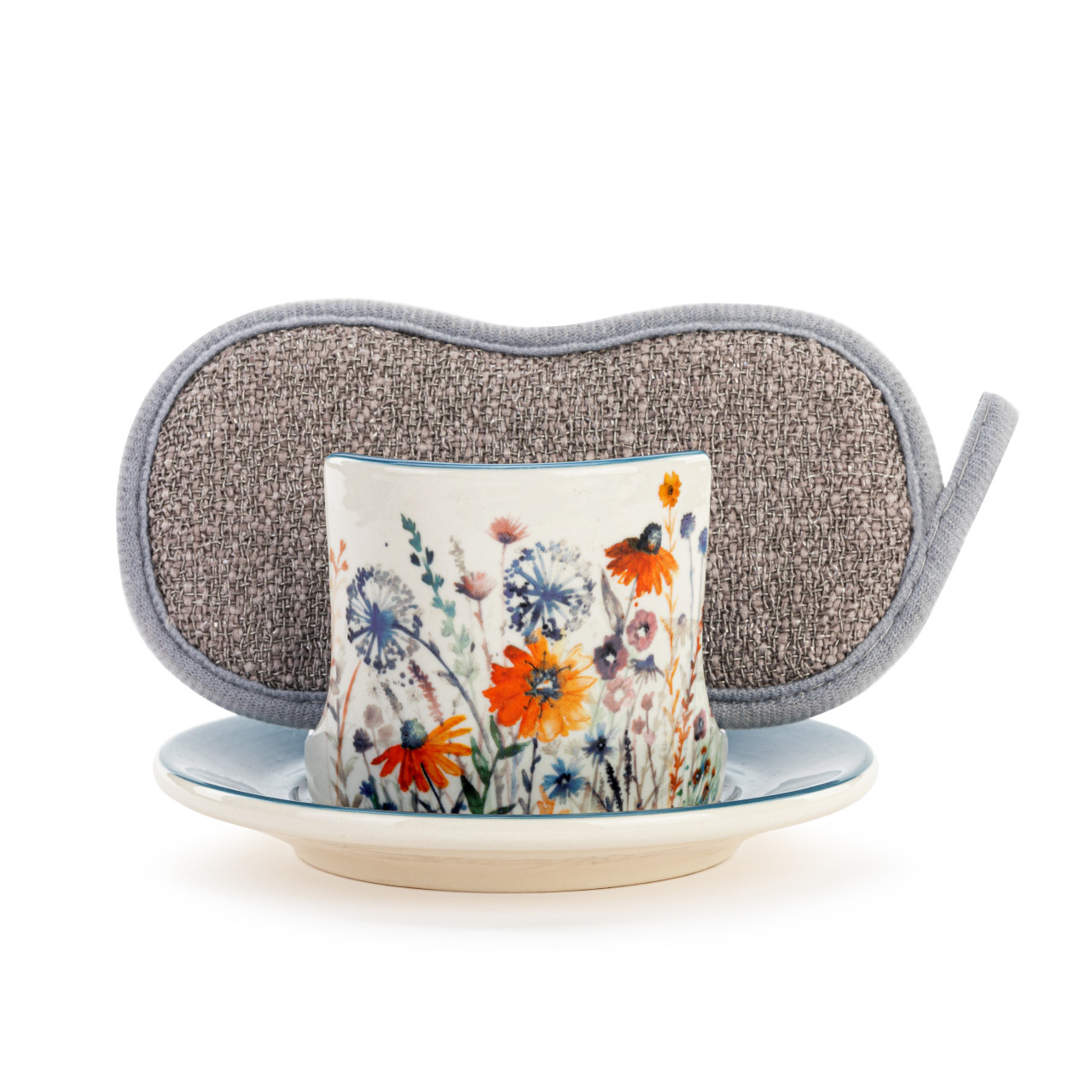 Meadow Flowers Soap Dish with Sponge thumbnail