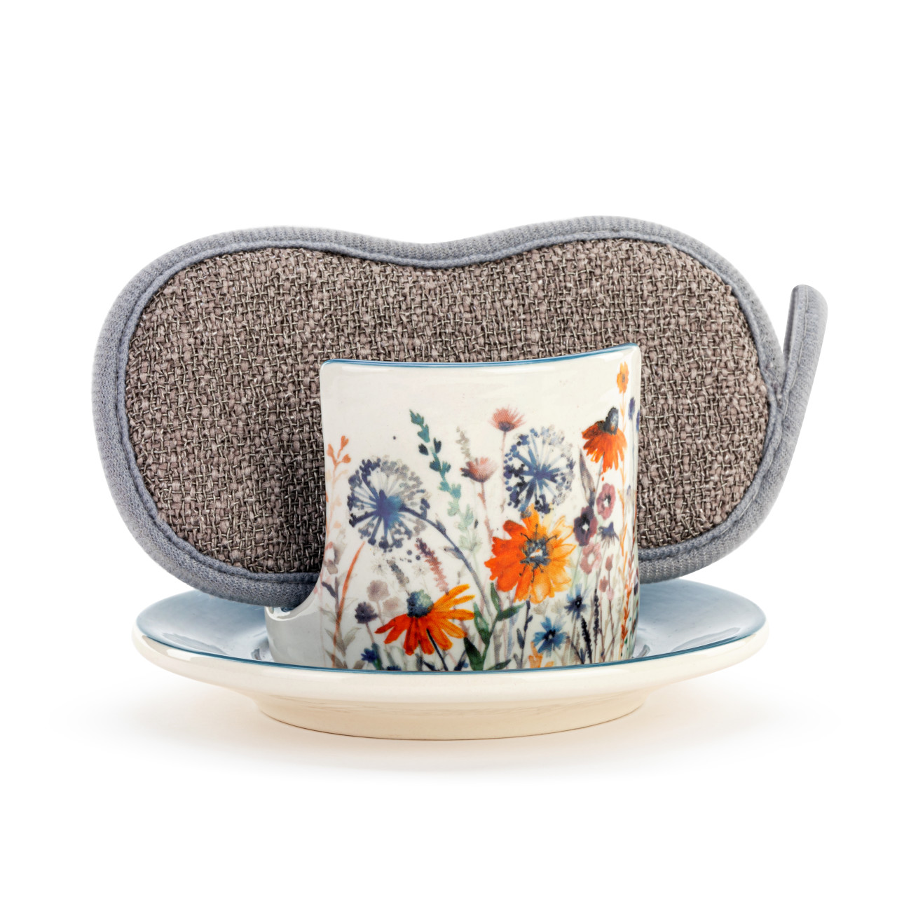 Meadow Flowers Soap Dish with Sponge thumbnail