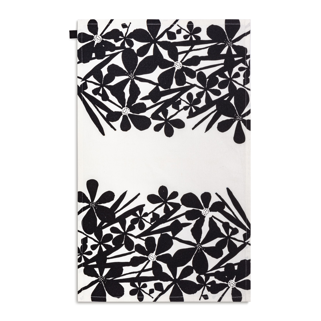 Bold Floral Cotton Twill Kitchen Towel thumbnail