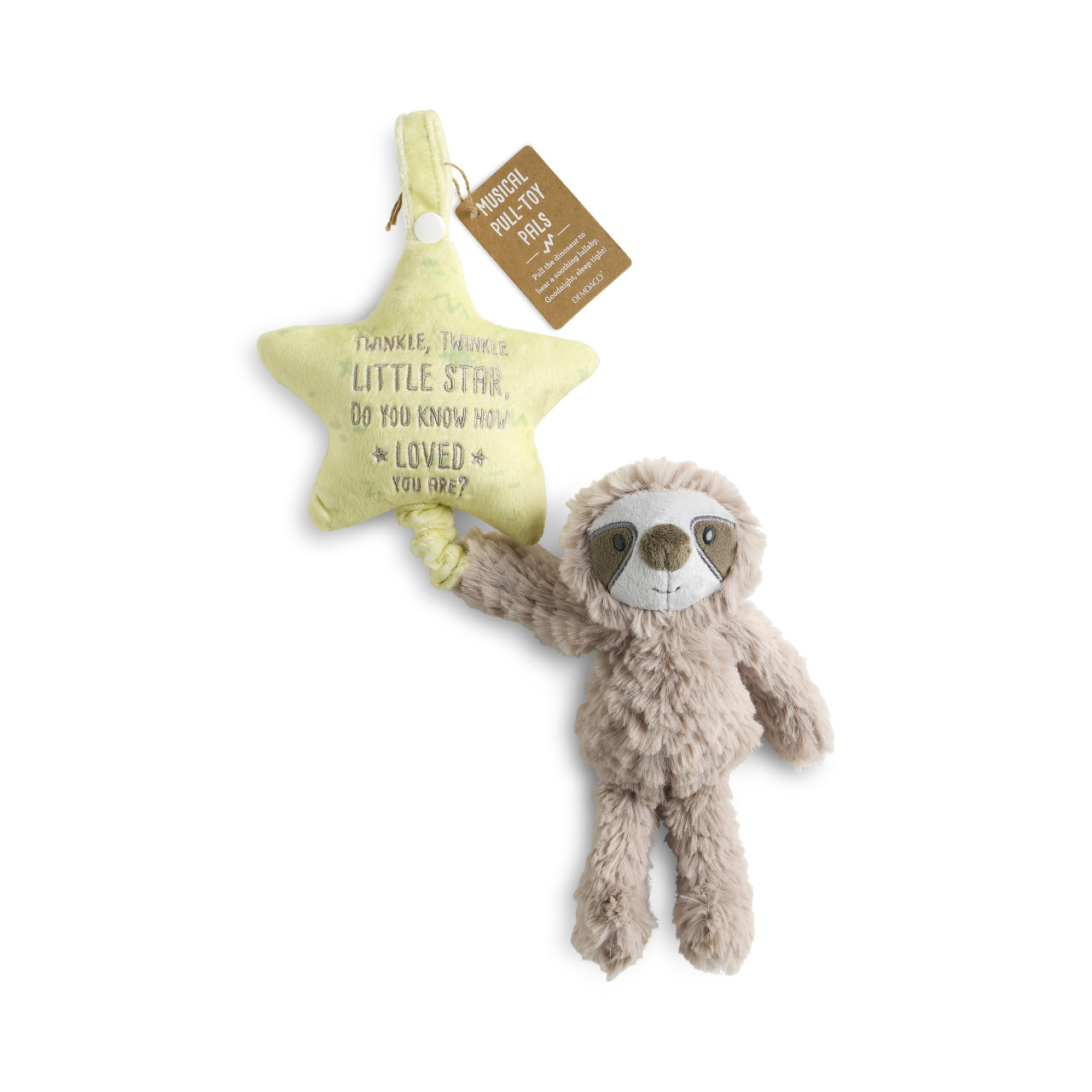 Musical Pull Toy - Sloth thumbnail