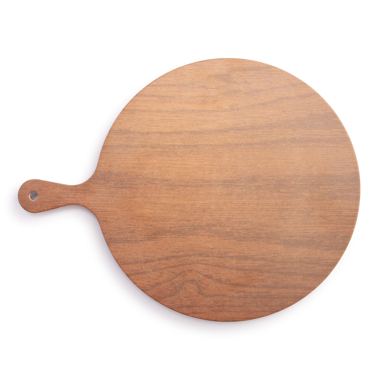 Round Melamine Brown Wood Board thumbnail