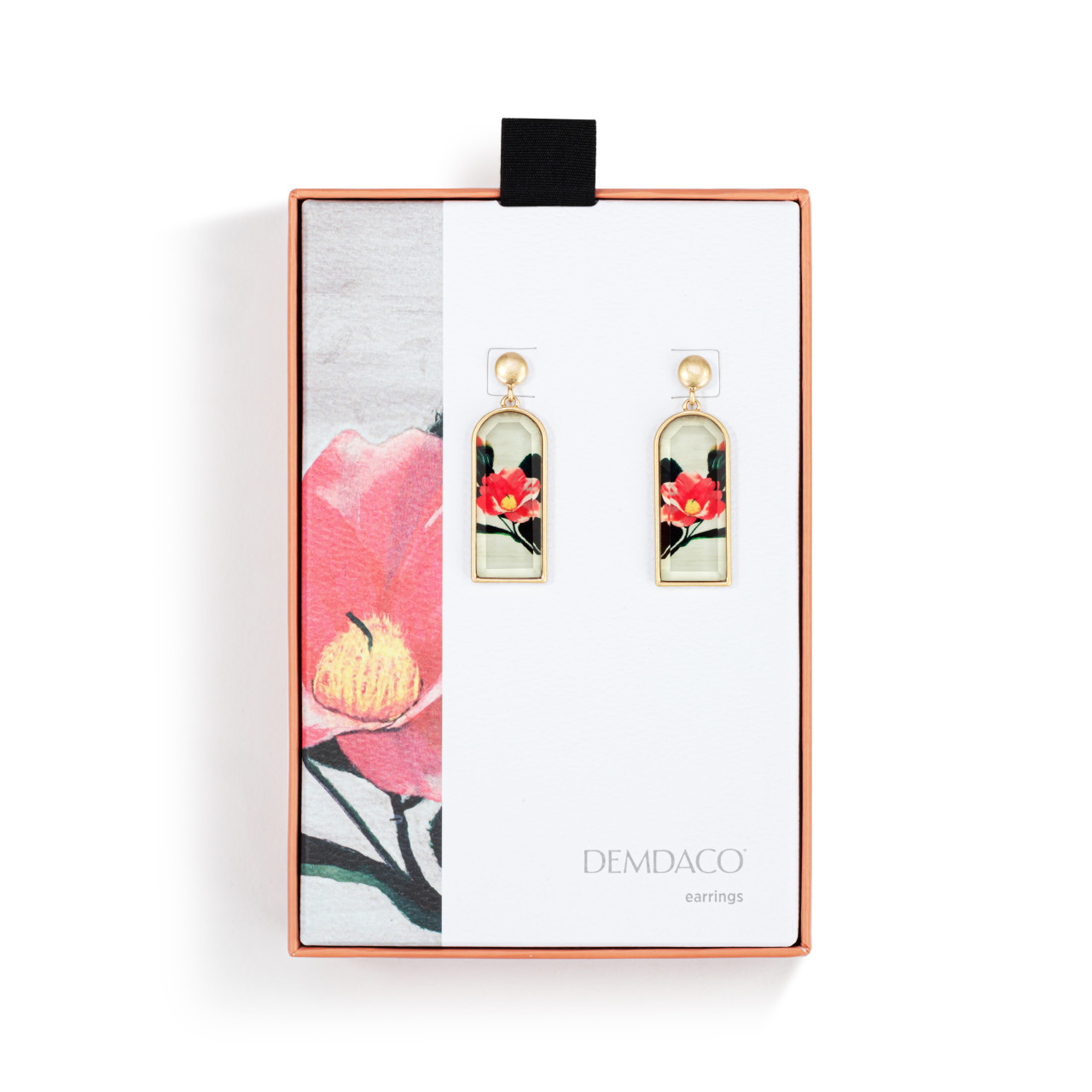 ArtLifting Earrings - Camellia Tsubaki thumbnail