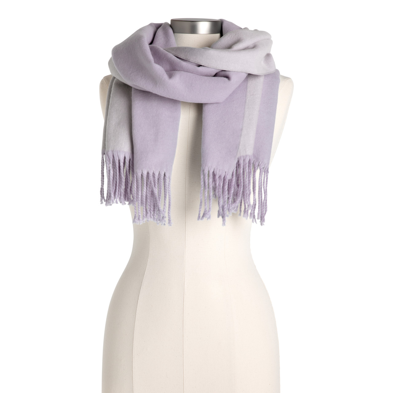 Giving Collection Light Purple Fringed Giving Wrap thumbnail