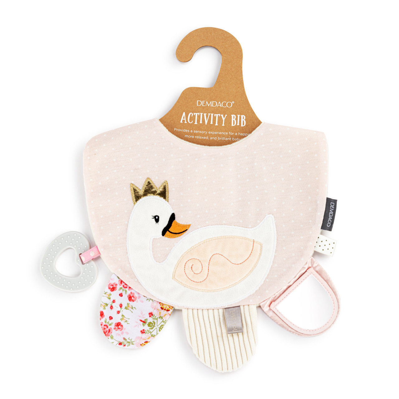 Activity Bib - Pink Swan thumbnail
