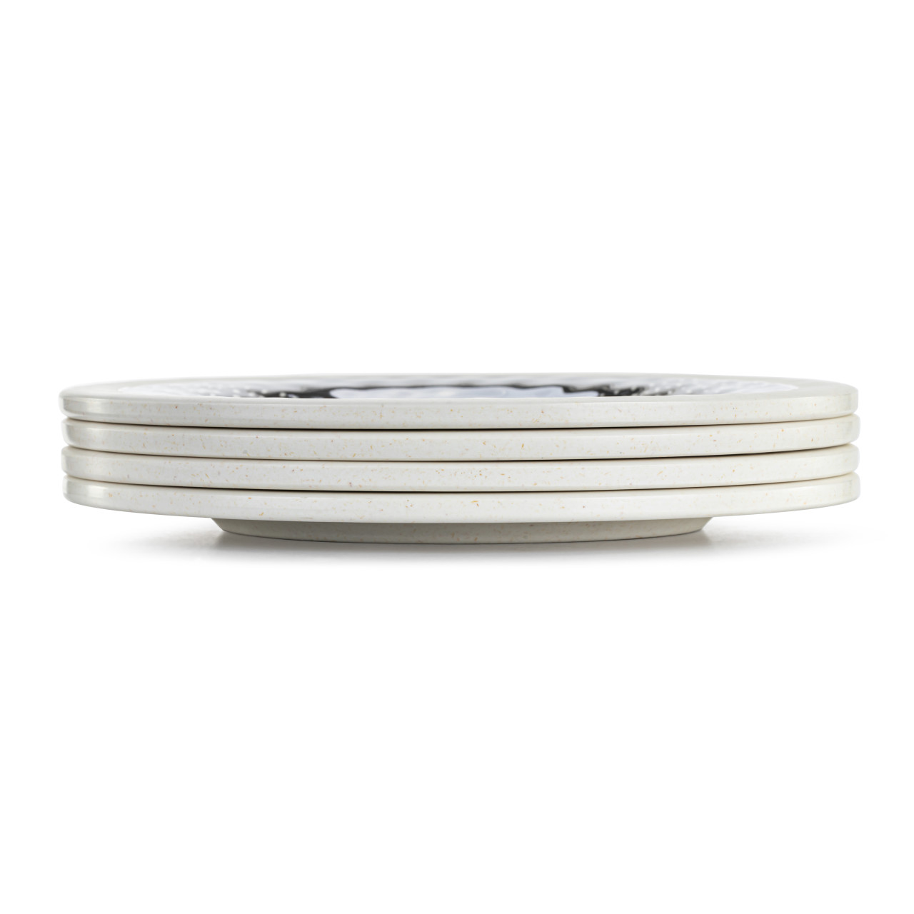 Hearts Melamine Appetizer Plates - Set of 4 thumbnail