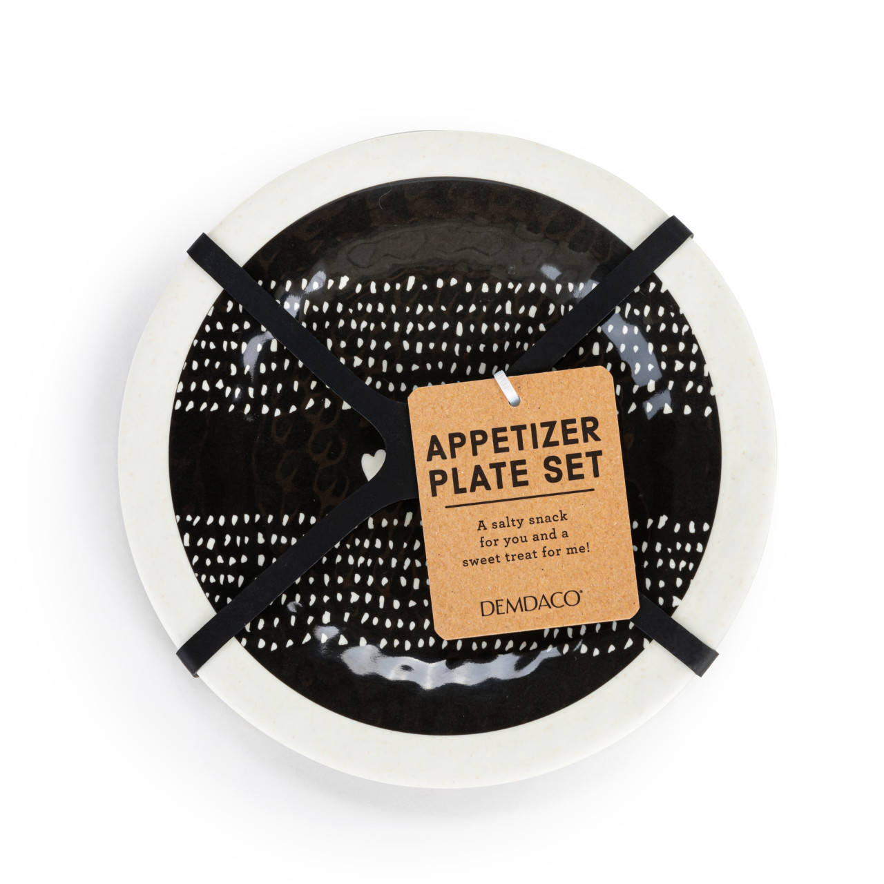 Hearts Melamine Appetizer Plates - Set of 4 thumbnail