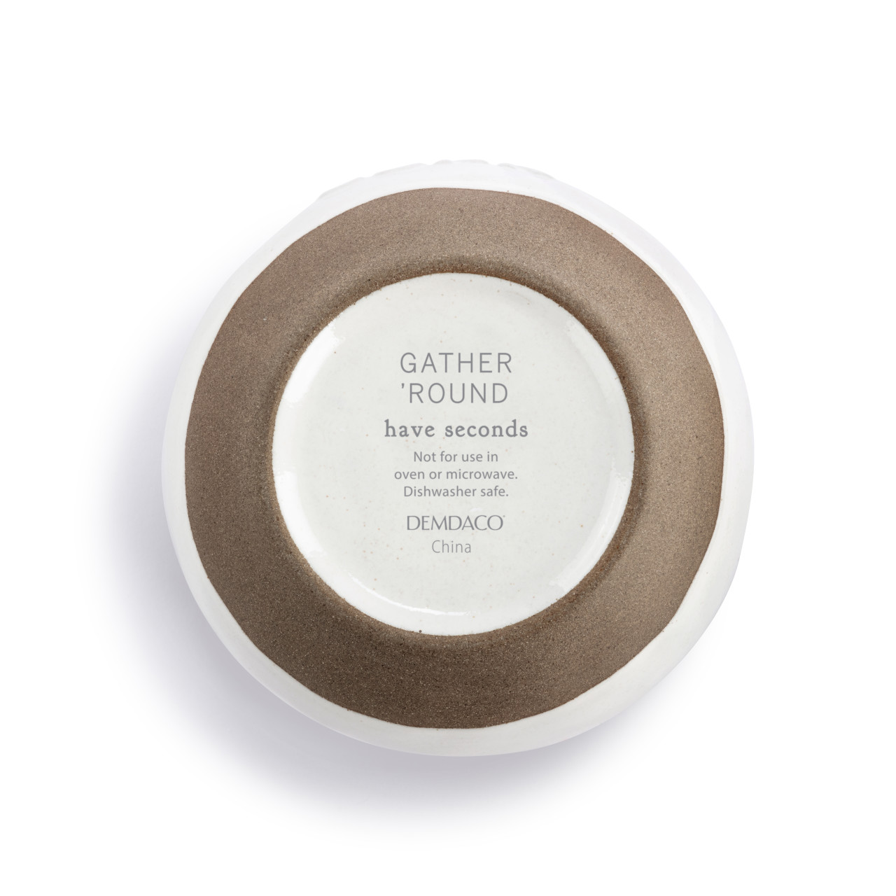 White Dollop Dipping Bowls - Set of 3 thumbnail