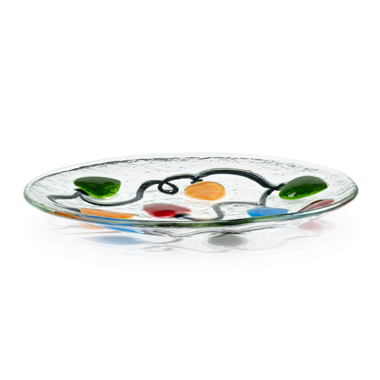 Holiday Lights Mini Round Plate thumbnail