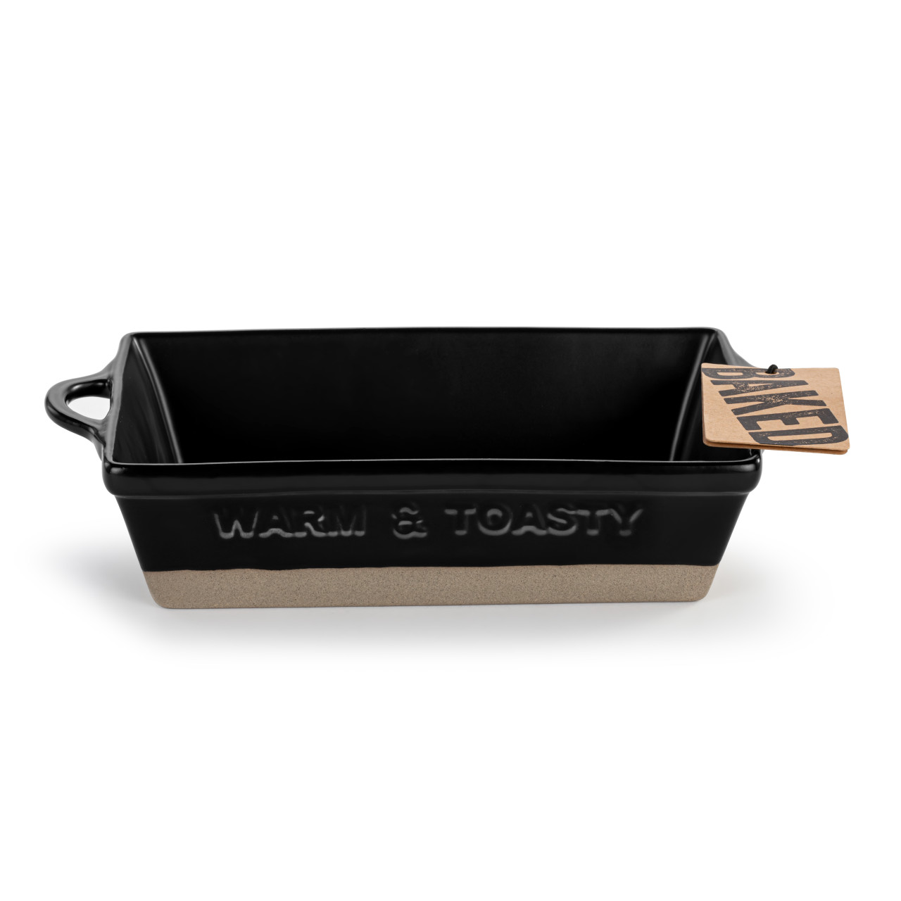 Black Gather 'Round Loaf Dish thumbnail