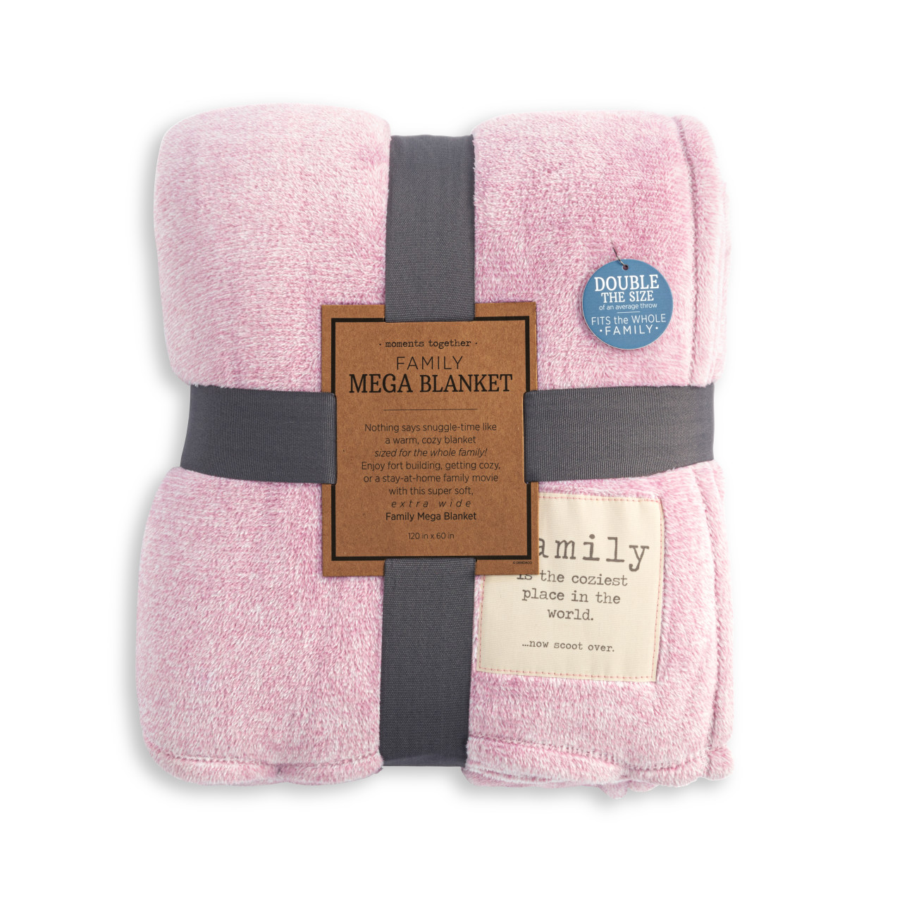 Together Time Family Mega Blanket - Pink thumbnail