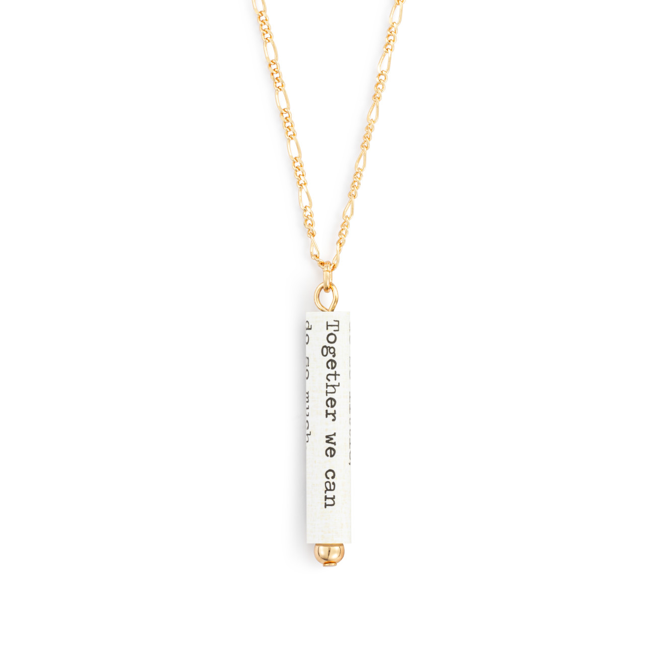 Do so Much Quote Necklace thumbnail