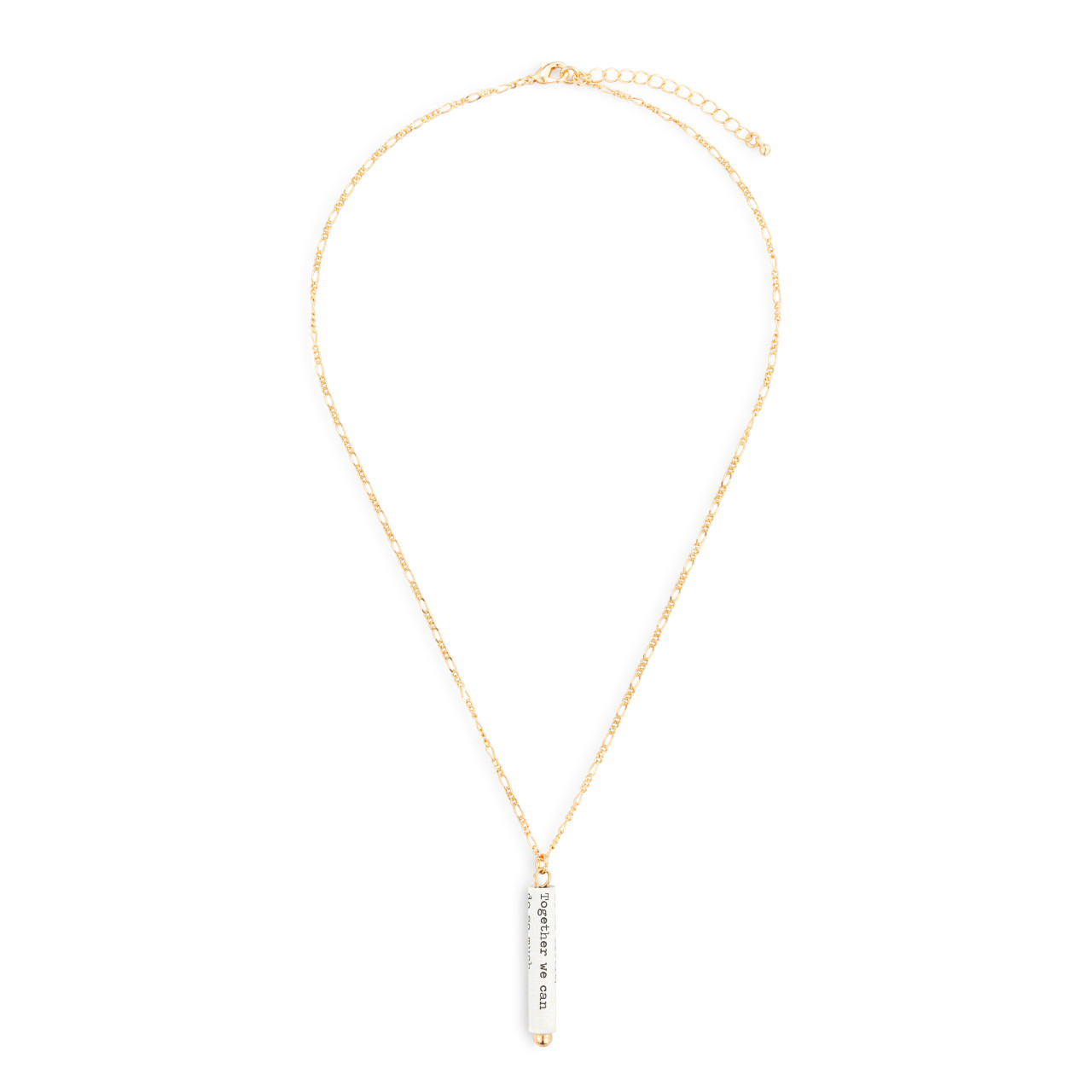 Do so Much Quote Necklace thumbnail