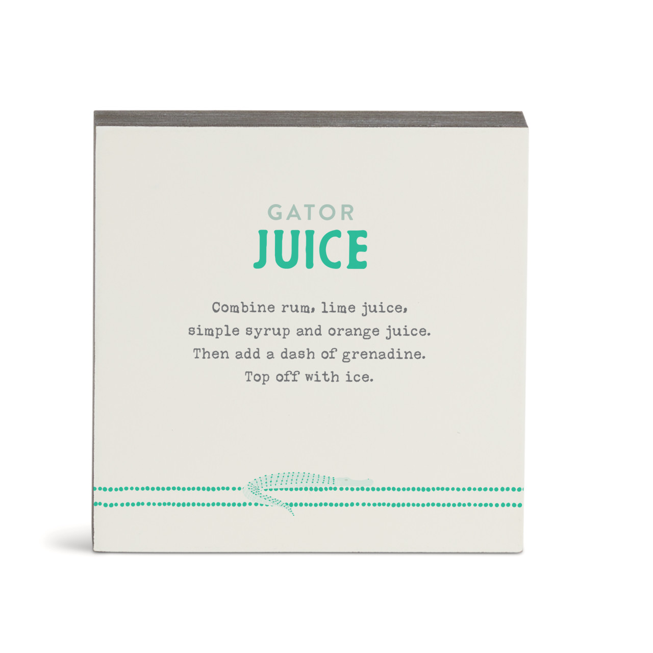 Recipes Gator Juice Wall Art - 6" sq. thumbnail