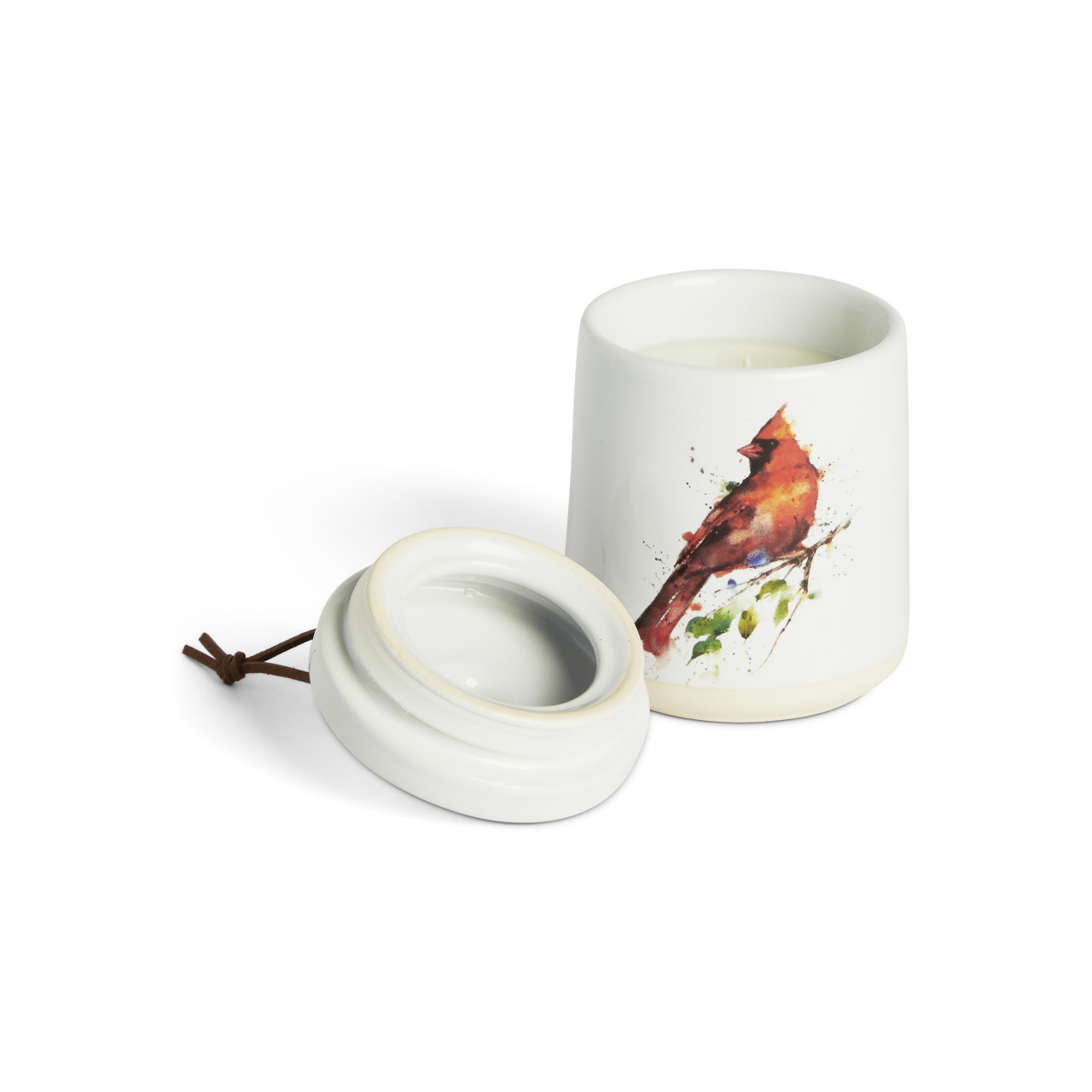 Spring Cardinal Candle with Lid thumbnail