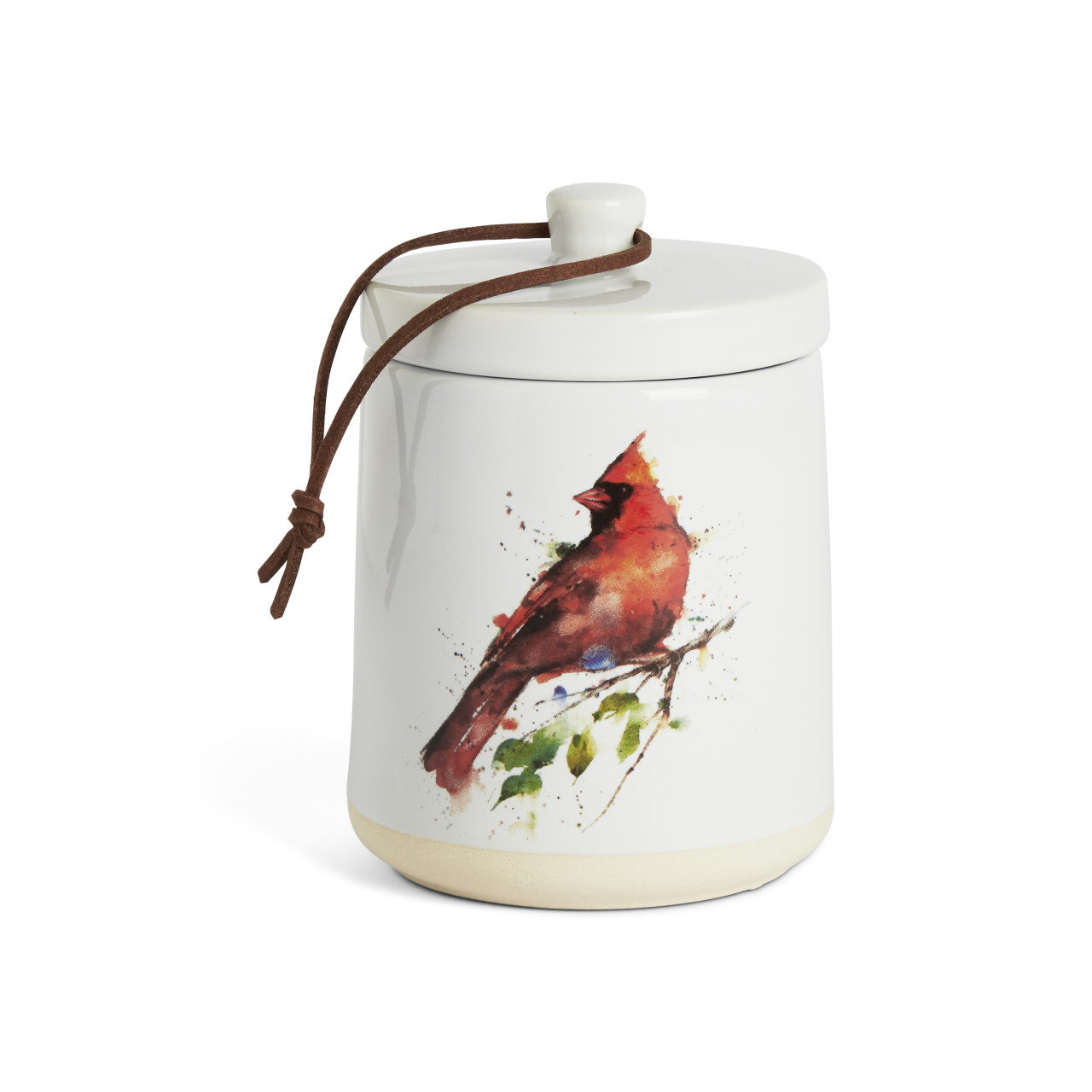 Spring Cardinal Candle with Lid thumbnail