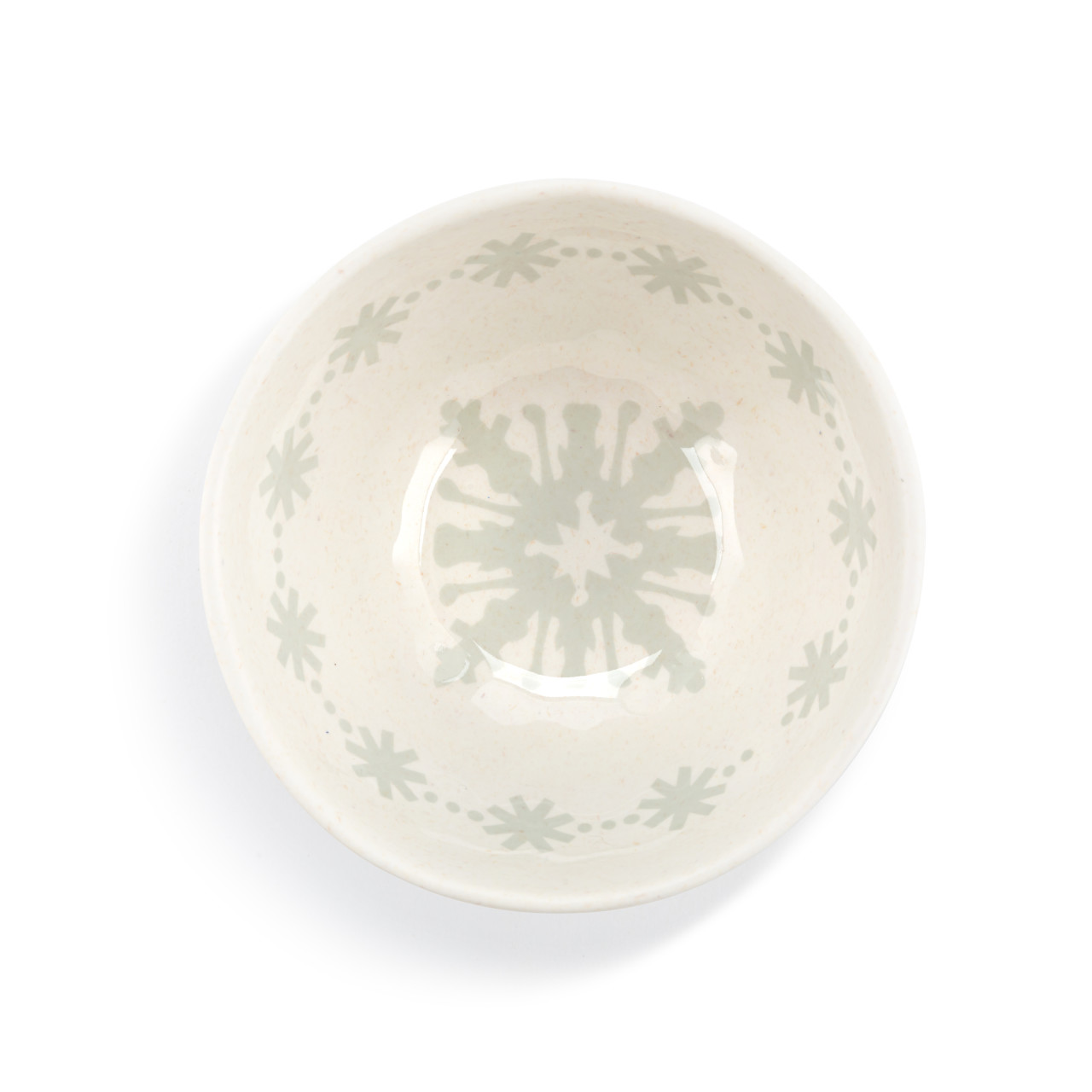 Snowflake Melamine Dip Bowl thumbnail