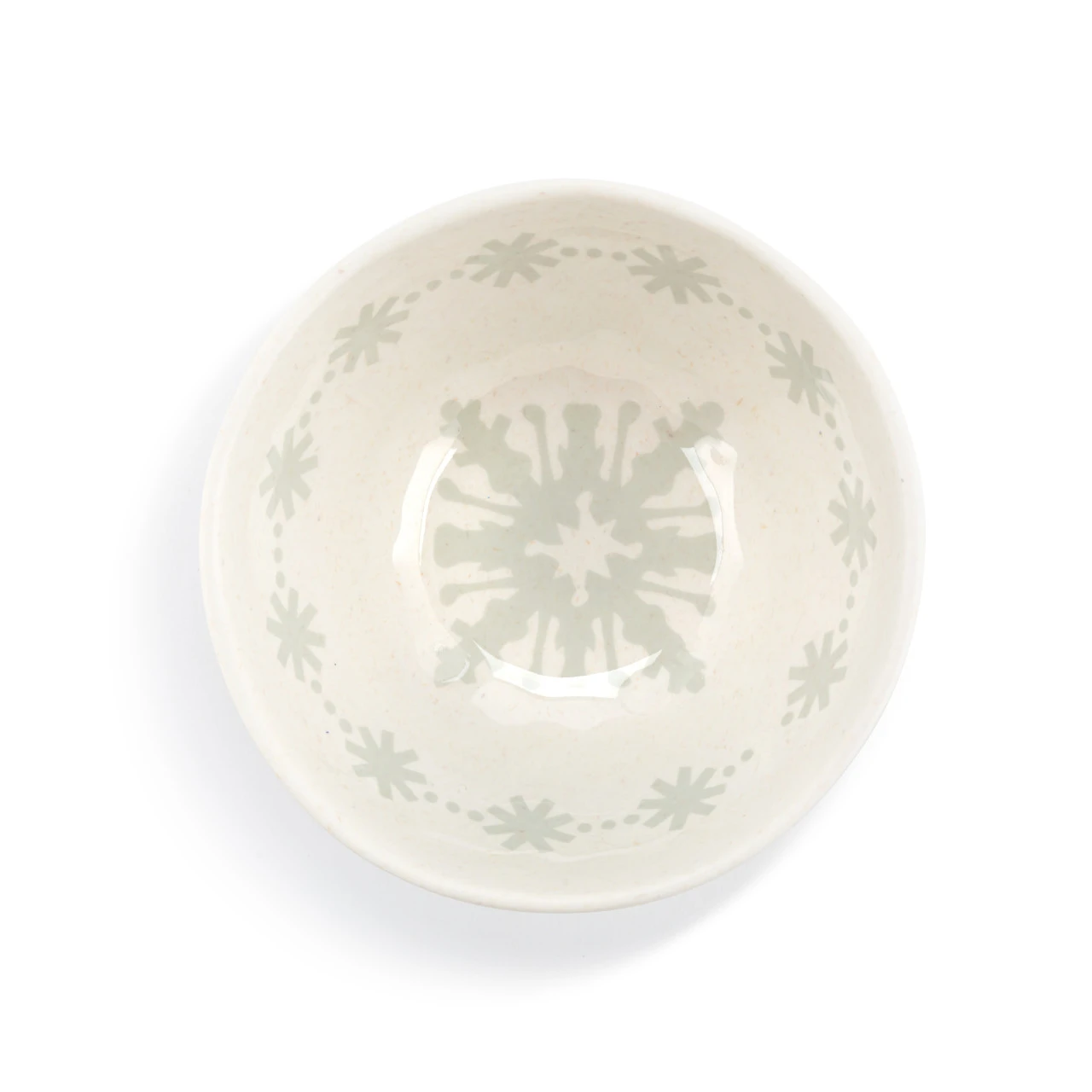 Snowflake Melamine Dip Bowl thumbnail