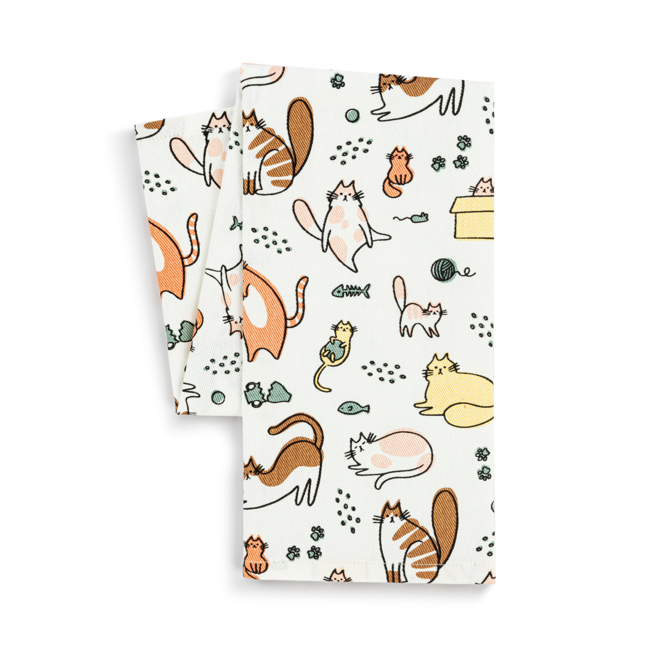 Cat Breeds Kitchen Towel thumbnail