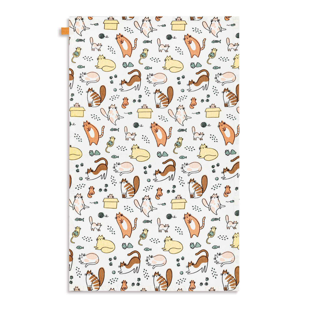 Cat Breeds Kitchen Towel thumbnail