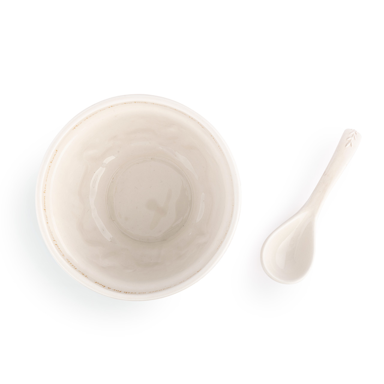 Away in a Manger Small Serving Bowl with Spoon thumbnail