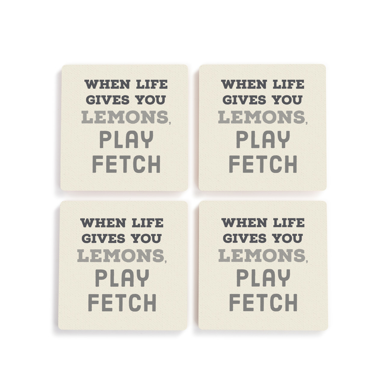 Play Fetch Coasters - Set of 4 thumbnail