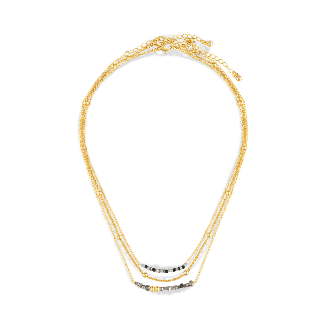 Necklace Set of 3 - Sand Gold thumbnail