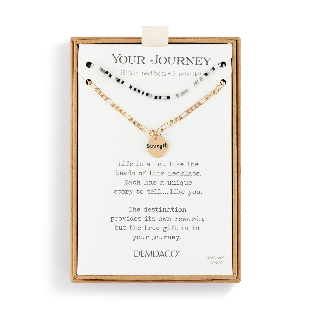 Your Journey Beaded Necklace - Strength thumbnail
