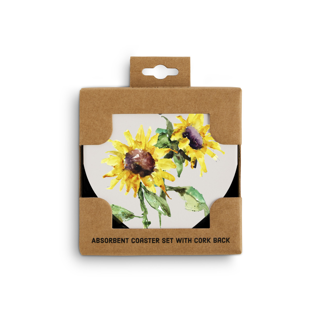 Sunflower Heart Coaster thumbnail