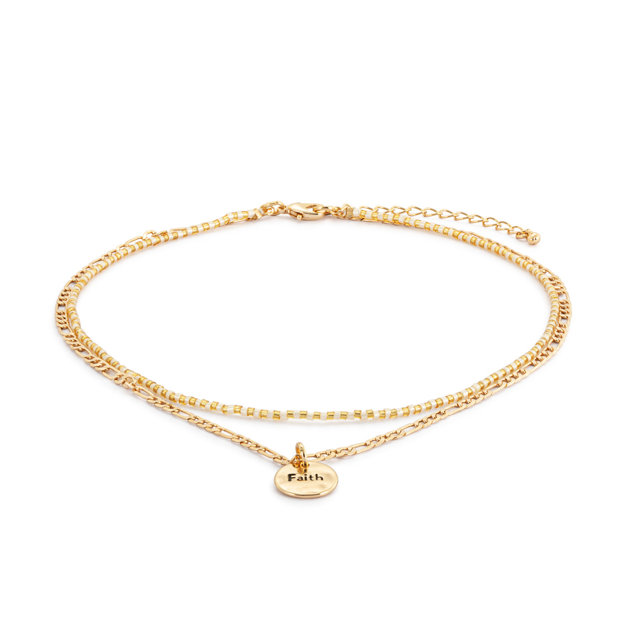 Your Journey Beaded Necklace - Faith thumbnail