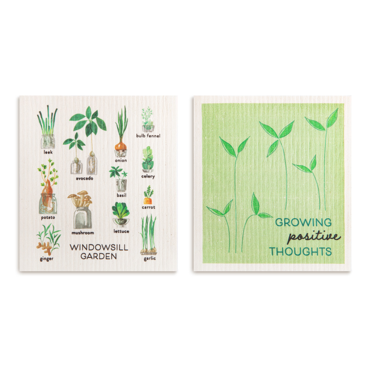 Biodegradable Dish Cloths Set of 2 - Windowsill Garden thumbnail