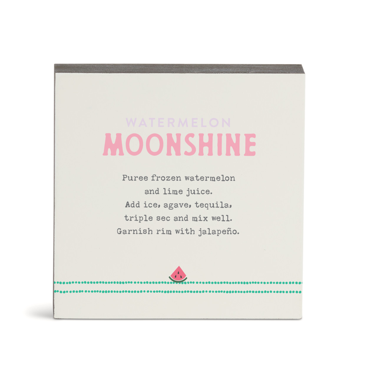 Recipes WatermelonMoonshine WallArt-6" sq thumbnail